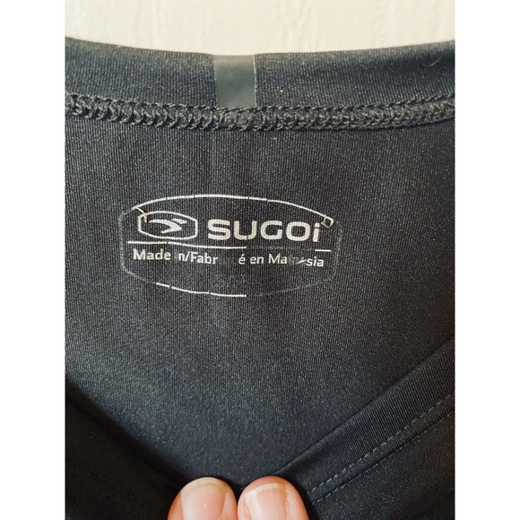 Sugoi Ironman‎ Black Gray Jersey Athletic Shirt Size Small - Picture 3 of 3